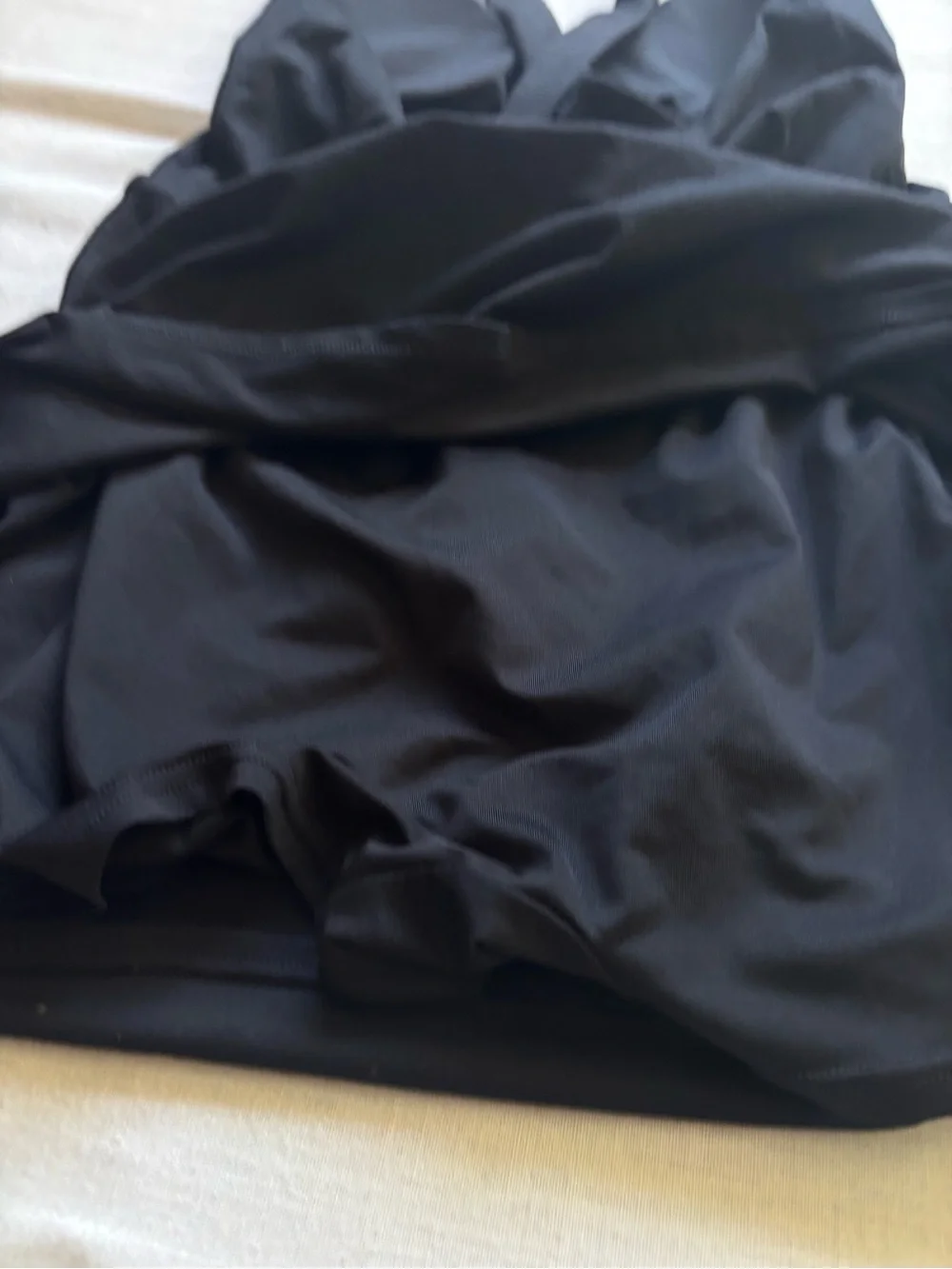 Alo Yoga Alosoft Showcase Tennis Dress Black Size M Built In Shorts Athletic